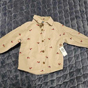 Corduroy Christmas Shirt
